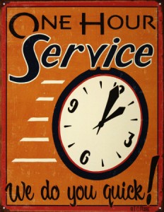 d1194one-hour-service-posters